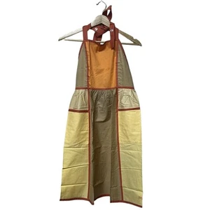 Auth YvesSaintLaurent - Beige Orange Multi Unisex Dress - Picture 1 of 5