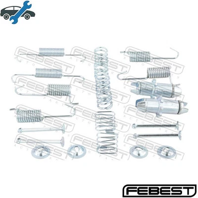 KIT ACCESORIOS ZAPATAS FRENO APARCAMIENTO 1204-TUC4WDR-KIT PARA HYUNDAI TUCSON/ix35 KIA  Foto 1 de 4