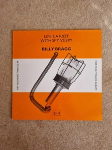 Billy Bragg - Life's A Riot With Spy Vs Spy Vinyl LP Utility Records UK 1983 - Picture 1 of 4