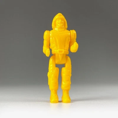 Minifigura de juguete vintage TENTE EXIN amarillo piloto de conductor espacial Multimac Minifigura Foto 1 de 3