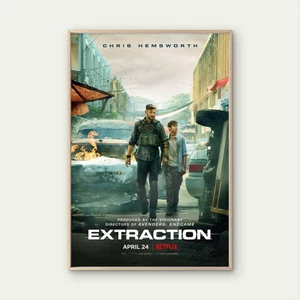 Extraction (2020) LAMINATED PREMIUM MOVIE POSTER FILM PRINT HIGH QUALITY - Bild 1 von 3