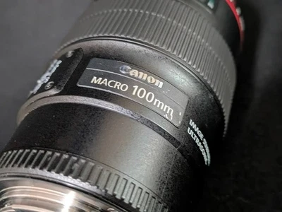 Canon EF 100mm f/2.8 L IS Macro USM Lens -Excellent- Tested japan Fast Shipping - Image 1 of 4
