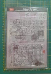 Viva Decor Clear Stamps Silikon-Stempel "Skizzen" Basteln Scrapbooking - Bild 1 von 4