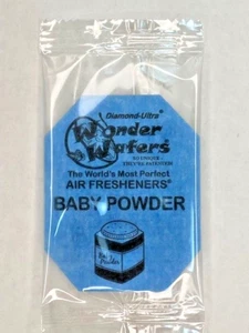 15 @ Wonder Wafers "Baby Powder " INDIVIDUALLY WRAPPED Air Freshener - Picture 1 of 3