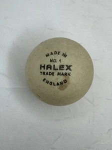 Raras pelotas de ping pong Halex vintage hechas en Inglaterra individuales 1 - Imagen 1 de 3