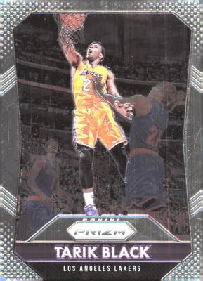 2015-16 Panini Prizm #117 Tarik Black Los Angeles Lakers - Image 1 of 2