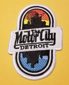 Parche bordado The Motor City Detroit Michigan - Imagen 1 de 2