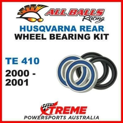 MX Rear Wheel Bearing Kit Husqvarna TE410 TE 410 2000-2001 Moto, All Balls 25-14 — 第 1/2 张图片