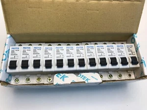 12 x PROTEK 63A Mini-Leistungsschalter 163/2B (113) - Bild 1 von 3