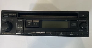 2002-07 Mitsubishi Car Stereo AM/FM/CD Player MN141489 OEM UNTESTED, AS-IS PARTS - Picture 1 of 9