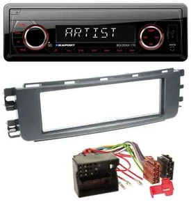 Blaupunkt SD USB 1DIN MP3 AUX Autoradio für Smart ForFour (454, 2004-2006) - Bild 1 von 6