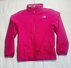 THE NORTH FACE Girls Size XL Lined Pink Jacket EXCELLENT - Picture 1 of 6