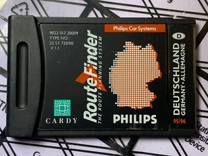 Vintage PCMCI karta nawigacyjna Philips - Zdjęcie 1 z 3