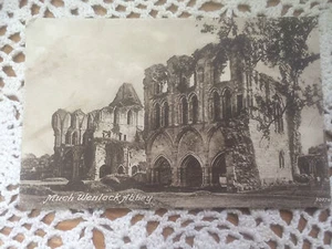 Much Wenlock Abbey Postcard Original Vintage Shropshire - Unposted - Picture 1 of 2