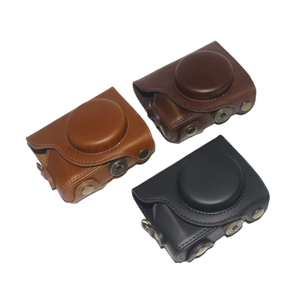 Сумка для фотоаппарата для Canon S90 S95 S100 S110 S120 S200 G9X кожаный защитный чехол - Изображение 1 из 4