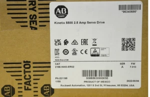 Allen Bradley 2198-H003-ERS2 Serie A Kinetix 5500 190-528 V 2,5 A servoazionamento - Foto 1 di 2