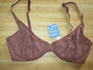 NUEVO Sujetador Free People 36 C M Bralette Bustier CAMISA TOP Marrón Con Alambre - Imagen 1 de 2