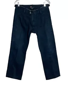 Diesel Pants Women's Size 29 Dark Navy Blue Chino Khaki Cotton Pants 29x27 - Picture 1 of 8