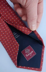 CRAVATTA TIE FUMAGALLI dal 1891 Milano made in Italy New! rare - Imagen 1 de 6