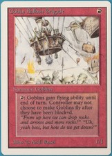 Goblin Balloon Brigade Unlimited NM Red Uncommon MTG CARD (ID# 227573) ABUGames
