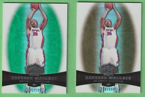 Rasheed Wallace x 2 - 2006/07 Topps Triple Threads Emerald /199 + Sepia /299 - Bild 1 von 2