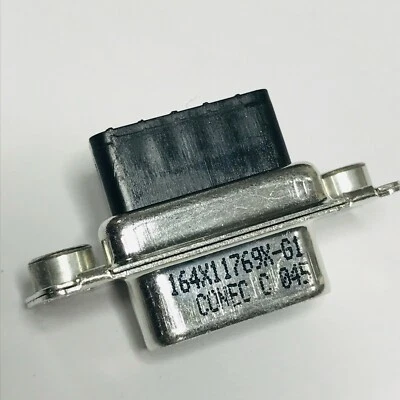 10pcs of 164X11769X-G1 D-Sub Connector 9POS Female Crimp Straight Panel Mount - Image 1 of 4