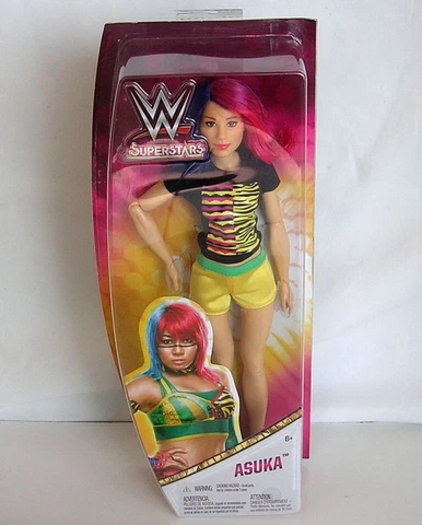 Mattel WWE Superstars ASUKA 11" FASHION DOLL ACTION FIGURE FTD83 NRFB Cover