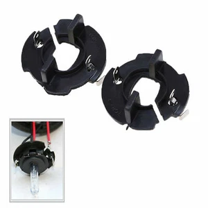 H7 HID Bulb Adapters Halogen Headlights Holder For VW Golf GTI Jetta 1999-2010 - Picture 1 of 6