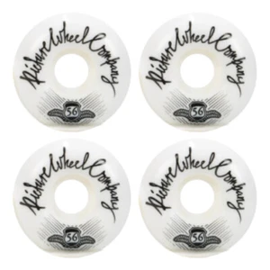 Picture Wheel Co POP Black on White Skateboard Wheels 99A 56m 4 PACK FREE POST A - Bild 1 von 1