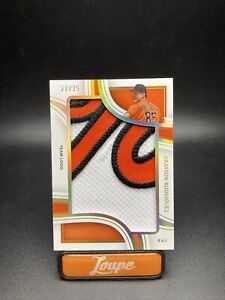 2023 Panini Immaculate Grayson Rodriguez Jumbo Jersey Number 22/35 RC JTL-GRY