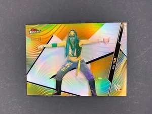 2020 Mia Yim /10 Gold Refractor Holo WWE Topps Finest #88 Numbered Card - Picture 1 of 2