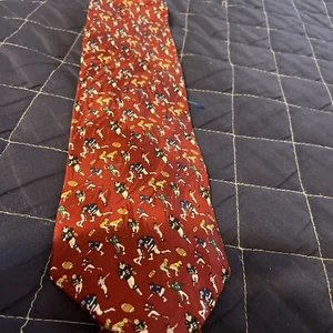 museum artifacts men’s necktie football touchdown field goal Sports Tie - Picture 1 of 5