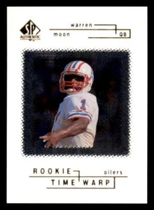 1998 SP Authentic #38 Warren Moon TW /2000 - Picture 1 of 2
