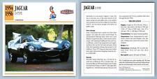 Jaguar - D Type - 1954-56 Competition Collectors Club Card
