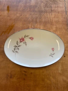 Noritake Fine China ROSEMARIE 6044 12 in Oval Serving Platter 1 ea - Picture 1 of 3