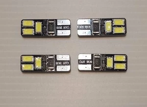 4pcs White 6 5630 LED T10 194 canbus wedge bulbs - Picture 1 of 1