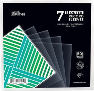 Vinyl Record Outer Sleeves 50pcs Clear LP Album Cover Polythene Plastic Wallet  - Picture 1 of 6