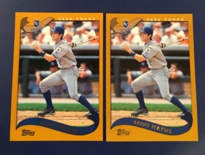 2002 Topps # 611 BRENT MAYNE Lot 2 Kansas City Royals Hot $$ - Picture 1 of 1
