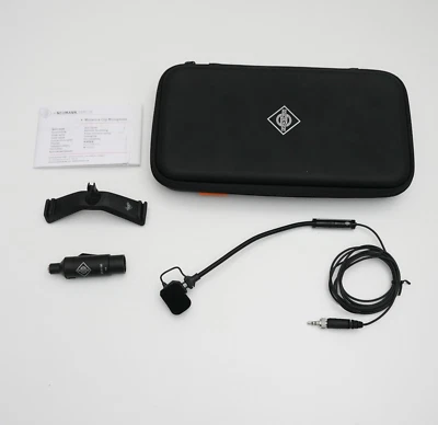 Neumann MCM 114 SET BASS Cardioid Miniature Clip-On Microphone System - Image 1 of 4