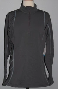 NUEVO Cabelas Mujer Polartec Elastizado 1/4 Cremallera Top Camisa Polar Talla L XL Gris Olor - Imagen 1 de 4