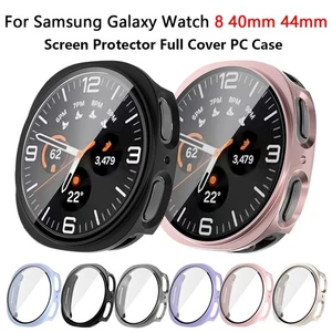 Coque Intégrale pour Samsung Galaxy Watch8 40 44MM All-Around PC + Verre Protecteur d'écran - Photo 1 sur 21