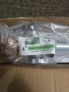 Matco Norca 6" FrostFree Sillcock 1/2" Male 1/2” CxCx6” Brass 212006L New In Box - Picture 1 of 4