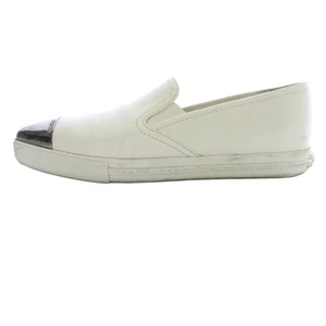 Miu Miu Size 36 Women's Leather Flats in White - Picture 1 of 8