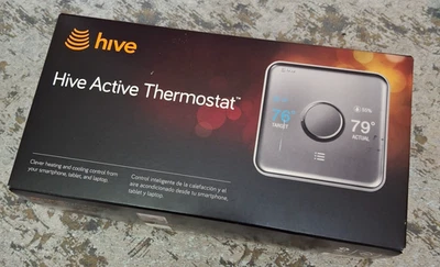 Hive Active Thermostat SLT4 w/ Nano 2 Hub 350 HVAC WJH-SLT4 - Image 1 of 4