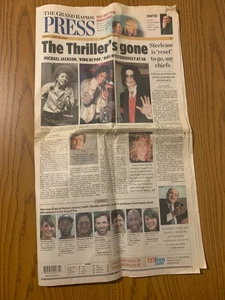 The Thrillers Gone The Grand Rapids Press historia completa 2009 - Imagen 1 de 1