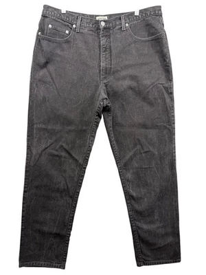 Jeans Guess Vintage Para Hombre 40x34 Lavado Negro Denim Triángulo Logo Hecho en EE. UU. 90s Foto 1 de 4