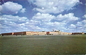 Postal MI Michigan Kalamazoo Upjohn edificio de fabricación aprox. década de 1960 - Imagen 1 de 1
