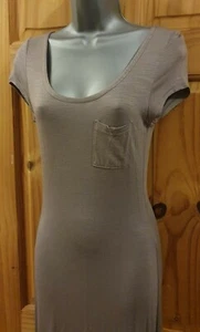 Langes Maxikleid New Look taupe, neu - nie getragen. Abendmode und Freizeit Gr. 10. - Bild 1 von 6