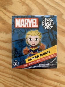 Marvel Collector Corps Exclusive Funko Mystery Mini Captain Marvel Bobble Head - Picture 1 of 4