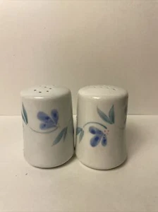 Sheepscot River Pottery Maine Salt & Pepper Set With Stoppers/corks - Picture 1 of 5